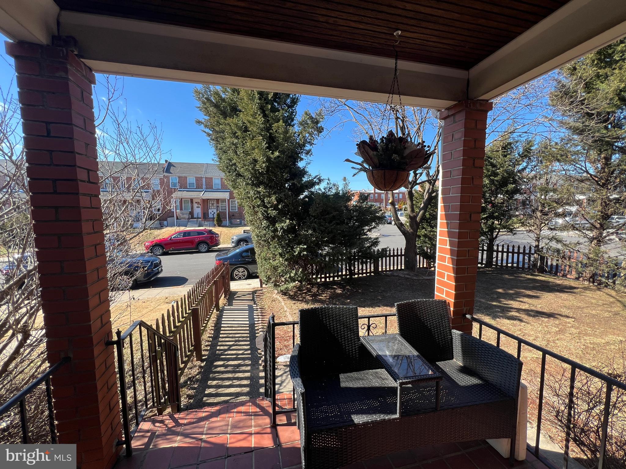 401 Imla Street Baltimore, MD 21224 - Photo 3 of 28 a view of a chairs and table in the balcony