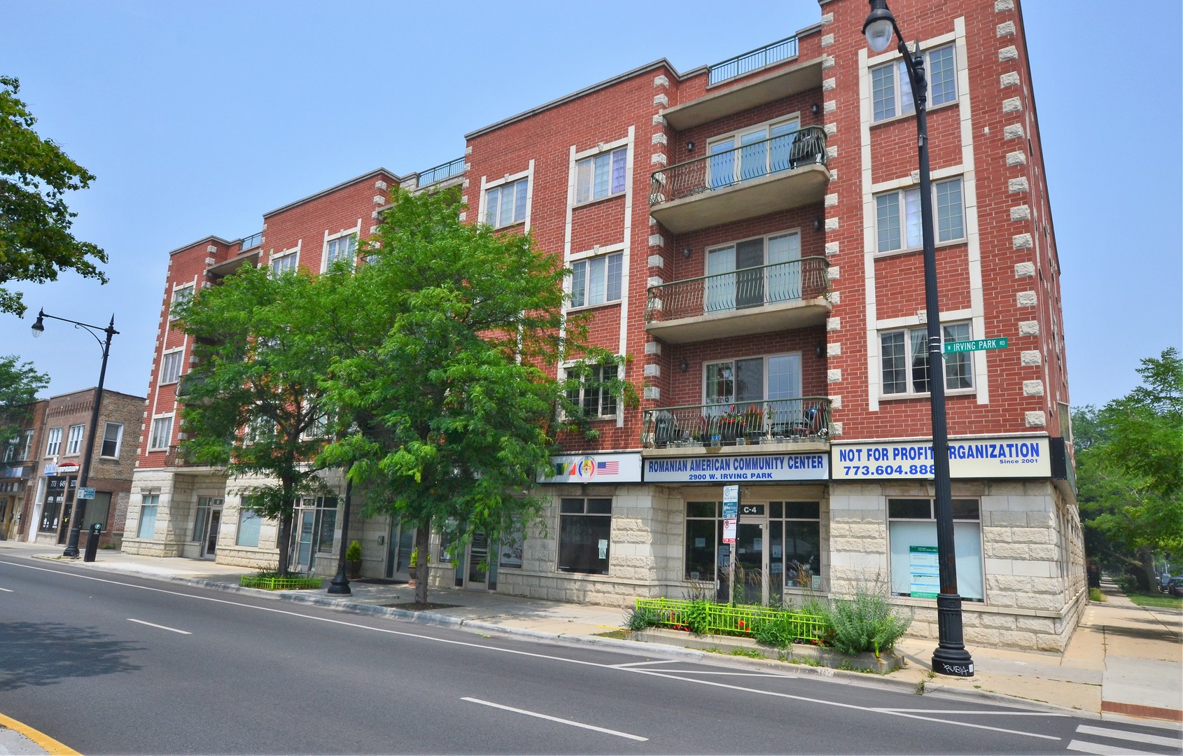 2900 West Irving Park Road, Unit 404 Chicago, IL 60618 - Photo 1 of 26 front view of a building