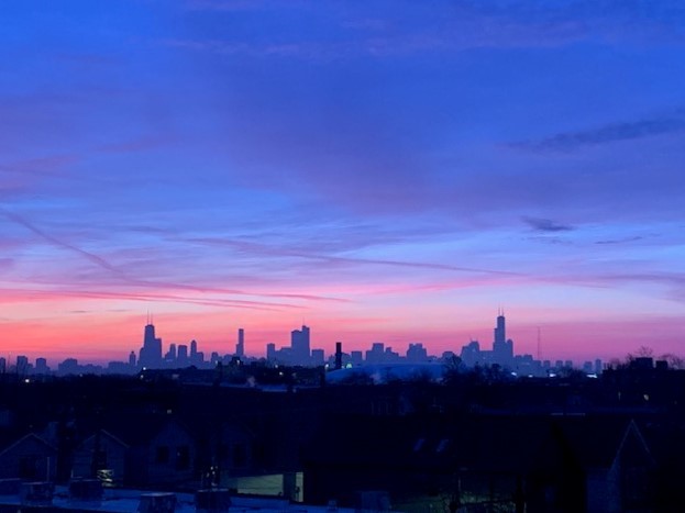 2900 West Irving Park Road, Unit 404 Chicago, IL 60618 - Photo 24 of 26 a view of sunset and sunset