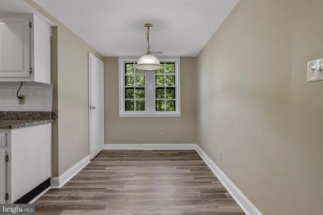 a very nice looking room with a chandelier