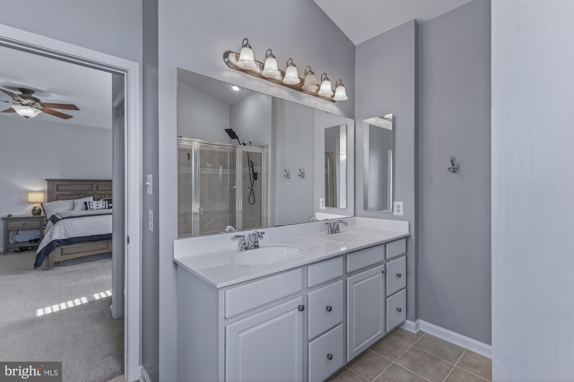 1317 Yourtee Spring Drive Brunswick, MD 21716 - Photo 32 of 73 a en suite bathroom with a sink double vanity and a mirror