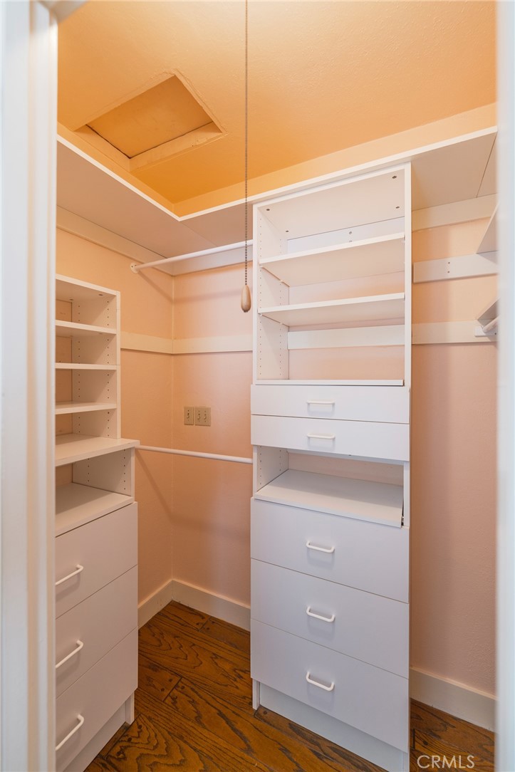 405 North Janss Street Anaheim, CA 92805 - Photo 19 of 33 a view of walk in closet with empty racks