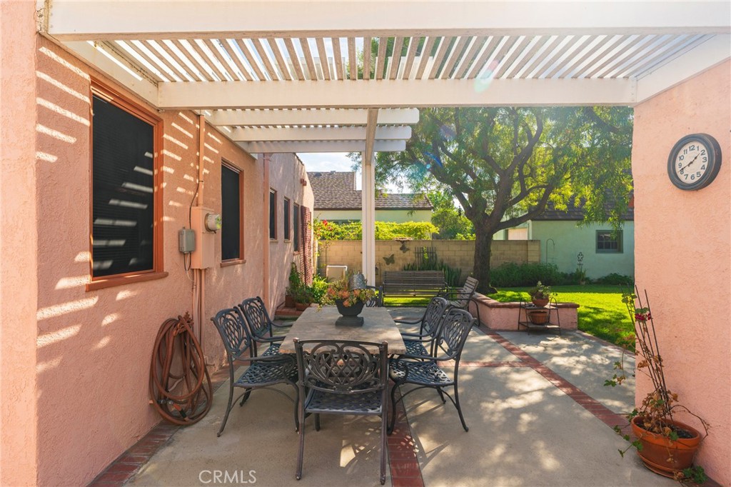 405 North Janss Street Anaheim, CA 92805 - Photo 25 of 33 a view of porch with seating space