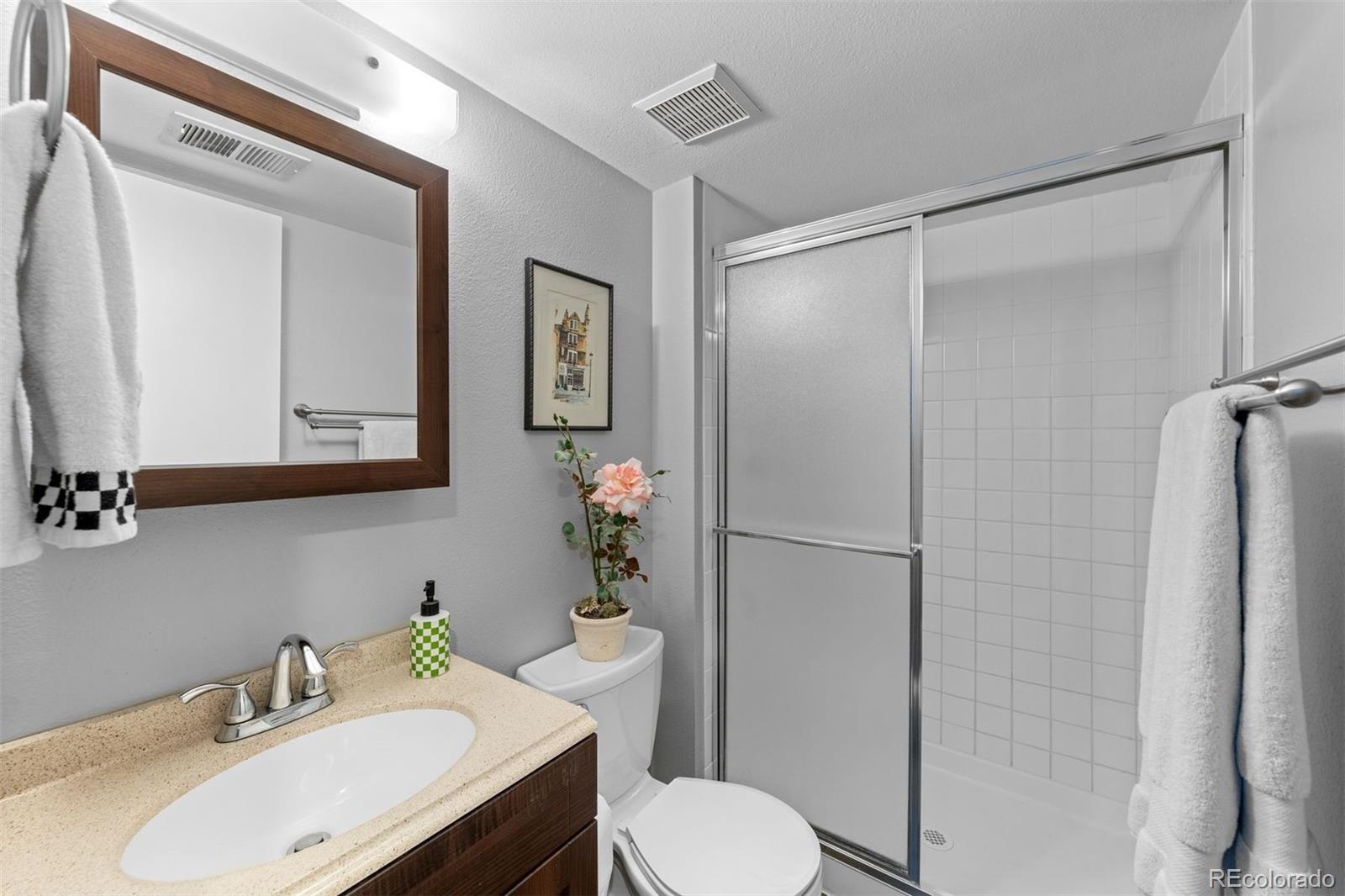 9428 Pendleton Drive Highlands Ranch, CO 80126 - Photo 10 of 16 a bathroom with a sink toilet and mirror