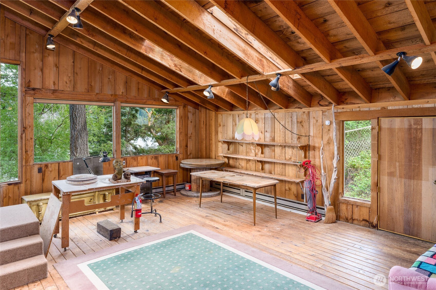 208 Tides End Road Lopez Island, WA 98261 - Photo 32 of 40 a outdoor space with chairs