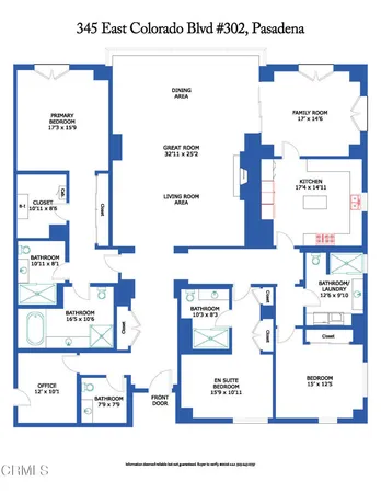 $3,699,000 | 345 East Colorado Boulevard, Unit 302, Pasadena, CA 91101