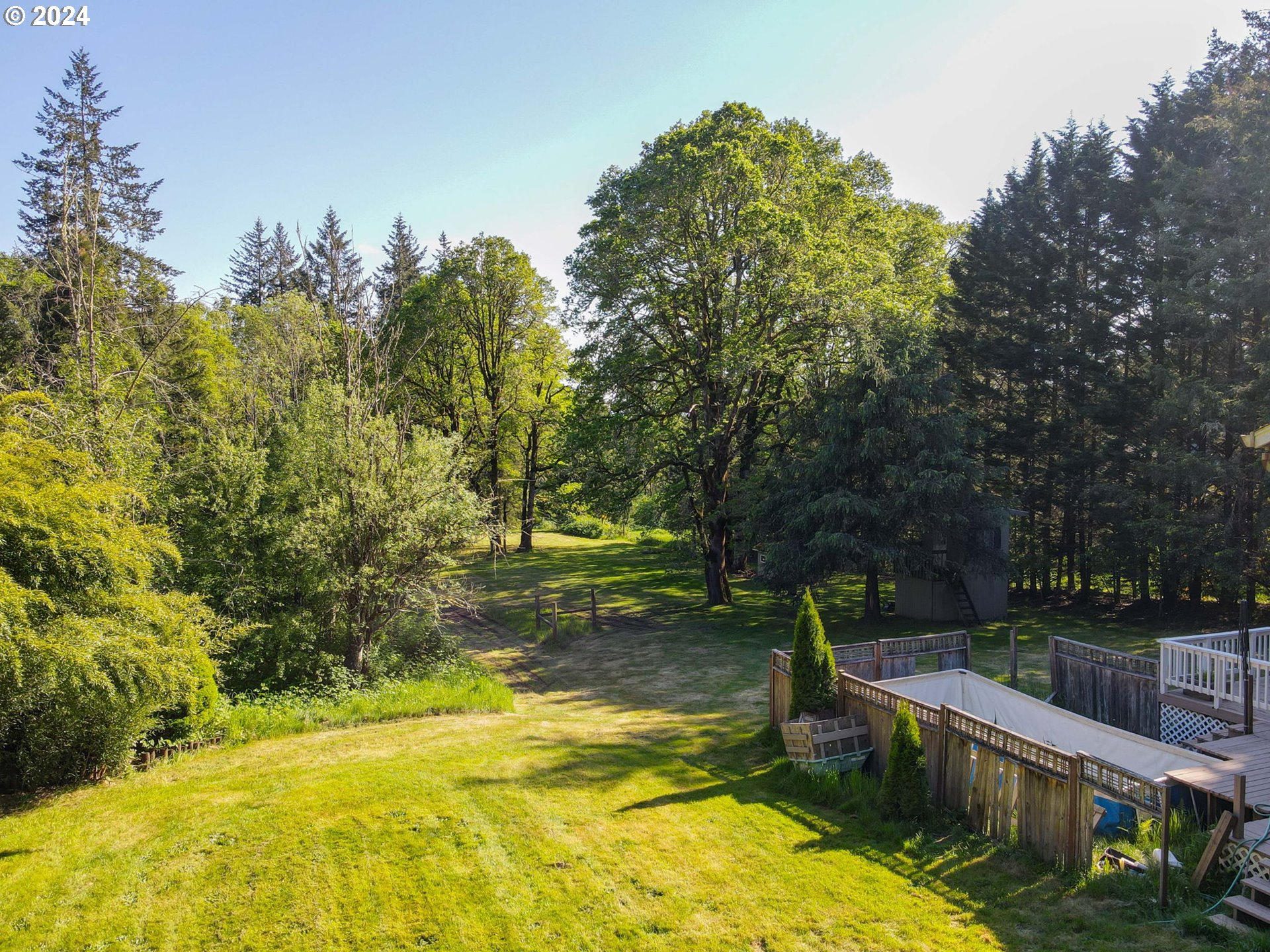 30121 Northeast Harrison Road Battle Ground, WA 98604 - Photo 33 of 40 a view of a swimming pool with a patio