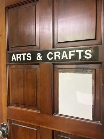 a view of front door