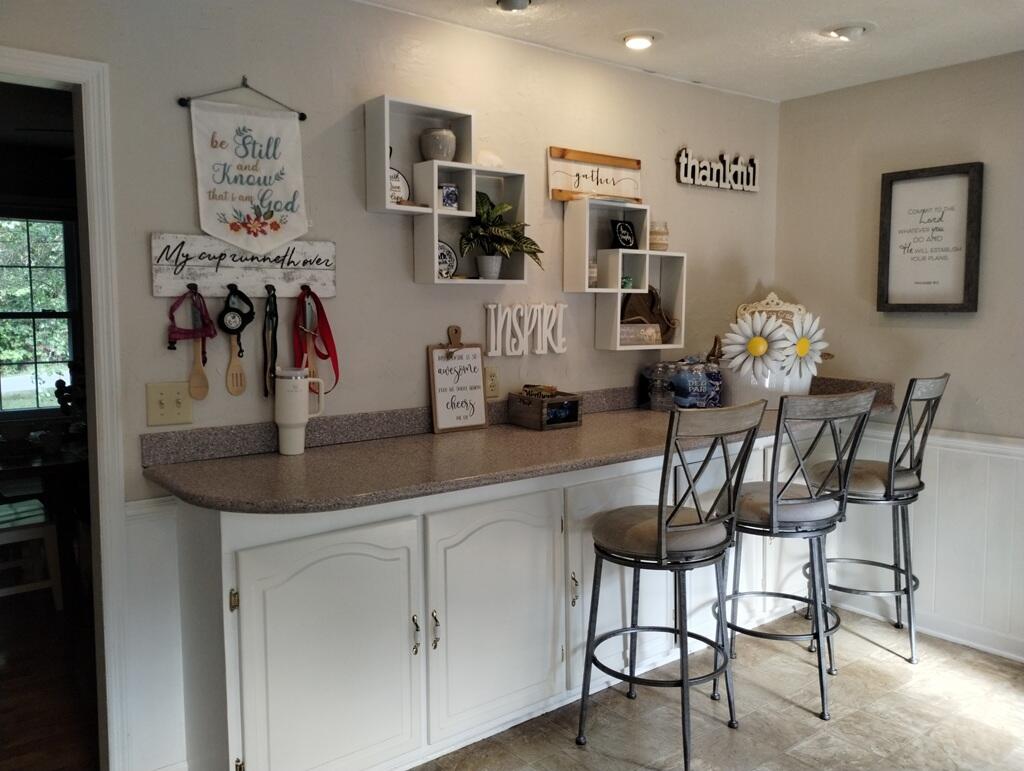 227 Vista View Lane Ridgeway, VA 24148 - Photo 12 of 45 a view of a dining room with furniture and chandelier