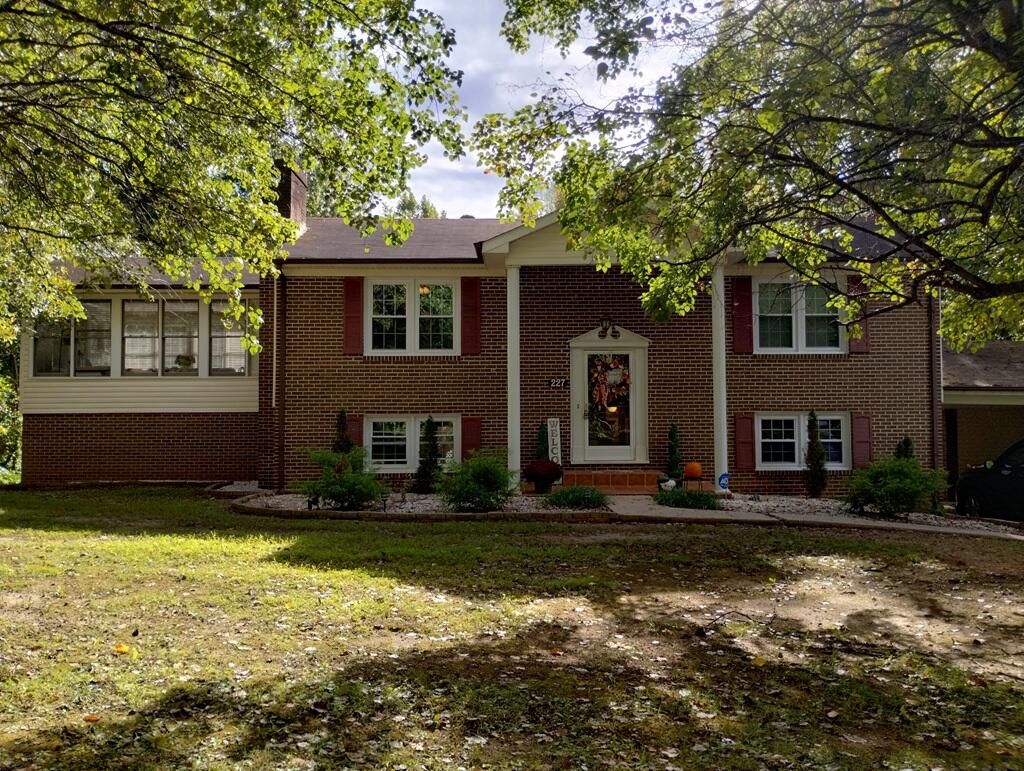 227 Vista View Lane Ridgeway, VA 24148 - Photo 40 of 45 a front view of a house with a yard