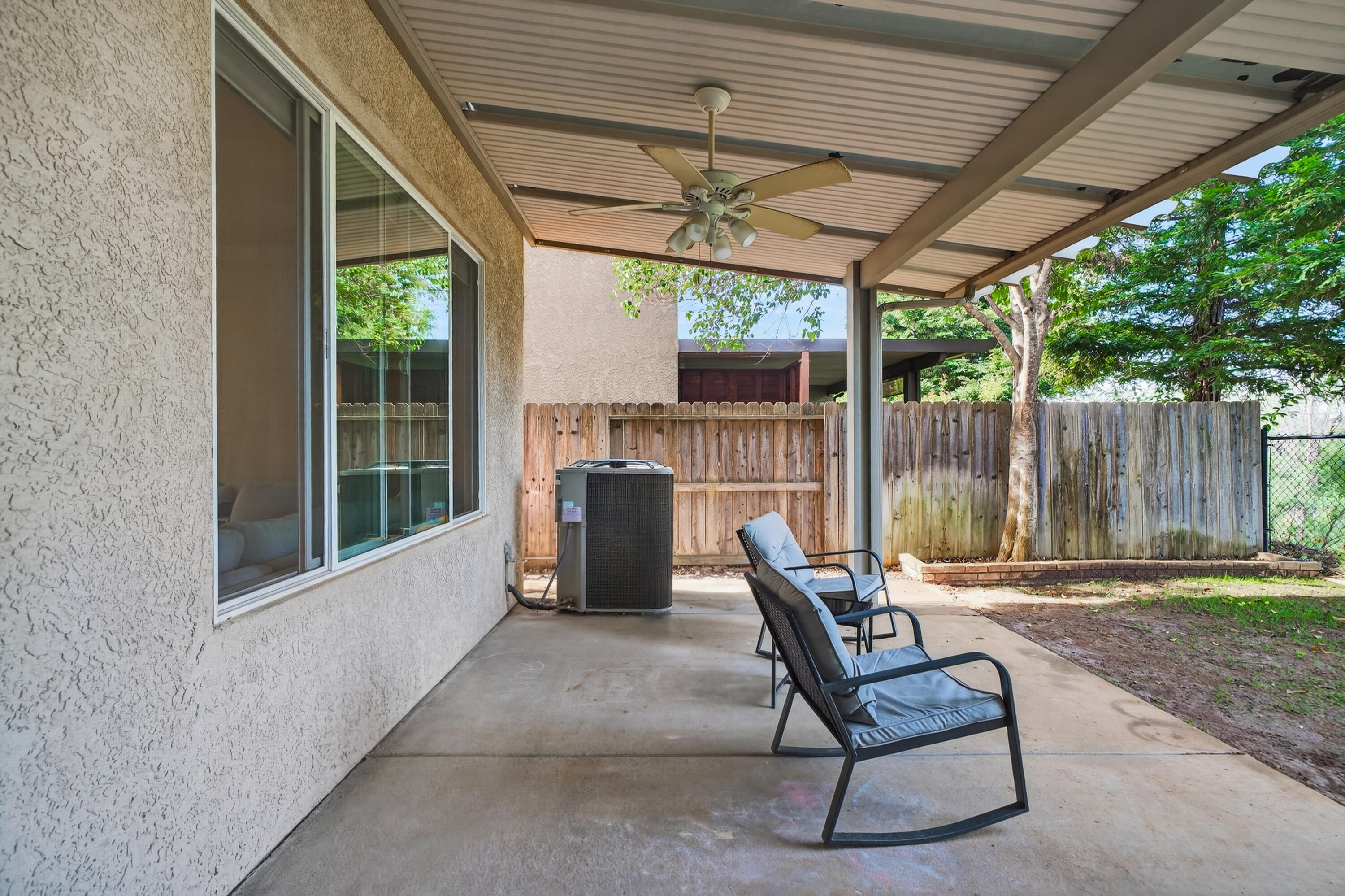 2090 Tuscany Way Redding, CA 96003 - Photo 32 of 37 a patio view with a seating space