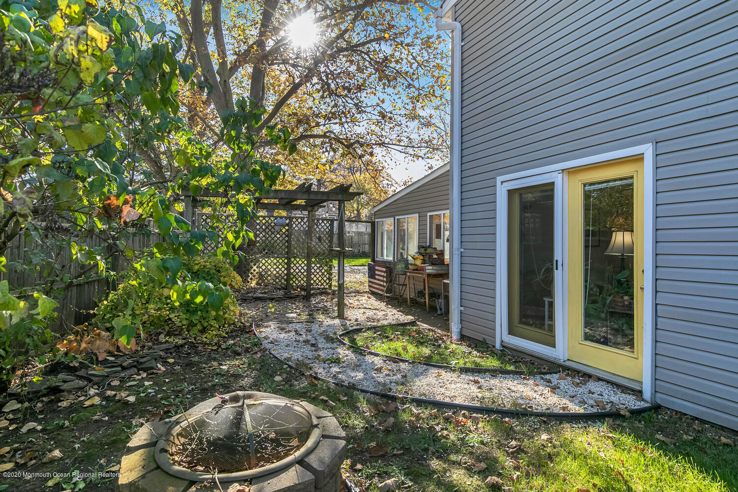 22 Thorne Place Middletown, NJ 07748 - Photo 40 of 47 Family Room French Doors to Side Yard