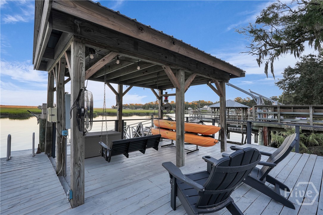 715 East 1st Street Midway, GA 31320 - Photo 36 of 42 Private Covered Dock