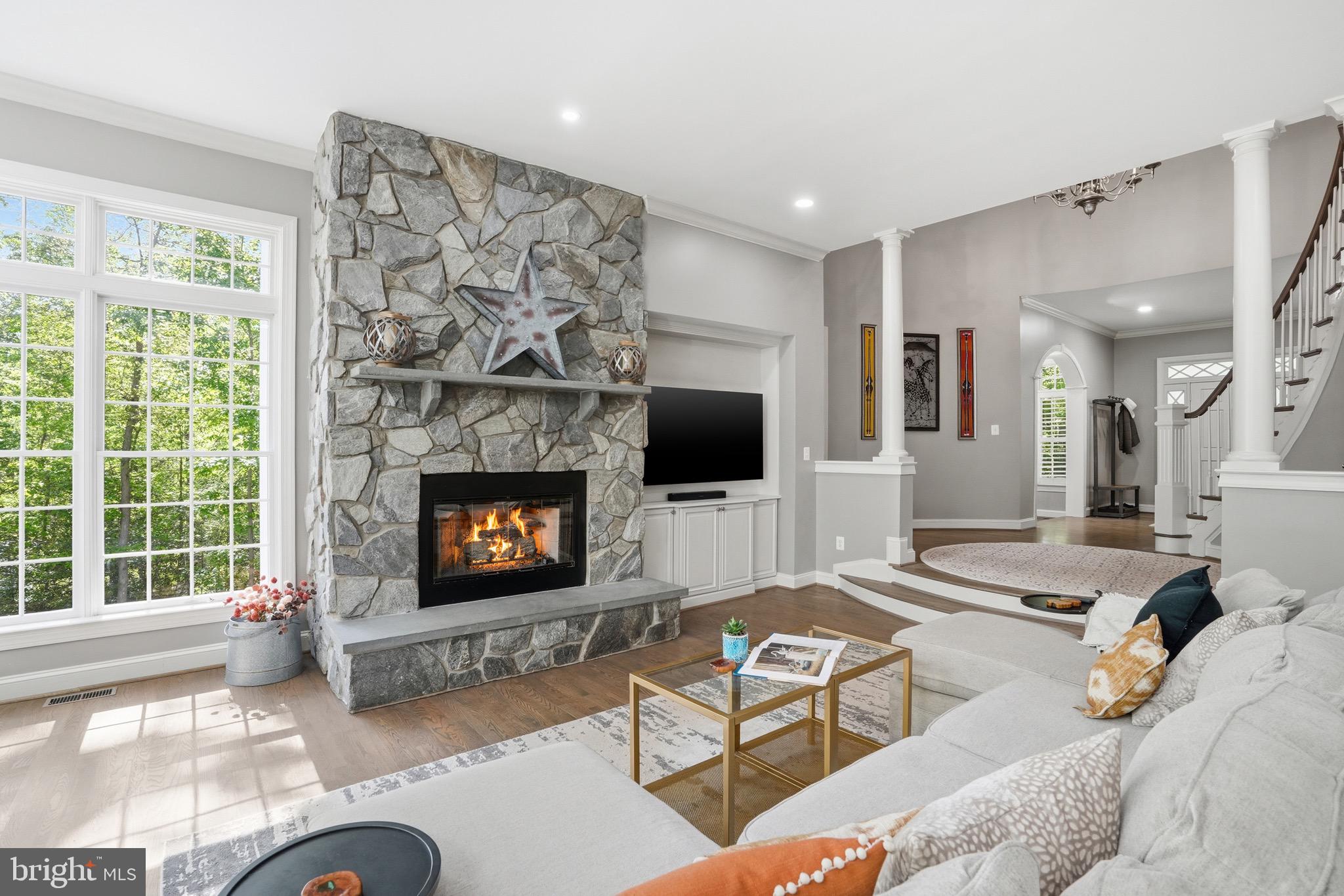 1133 Springvale Road Great Falls, VA 22066 - Photo 24 of 83 Gas fireplace