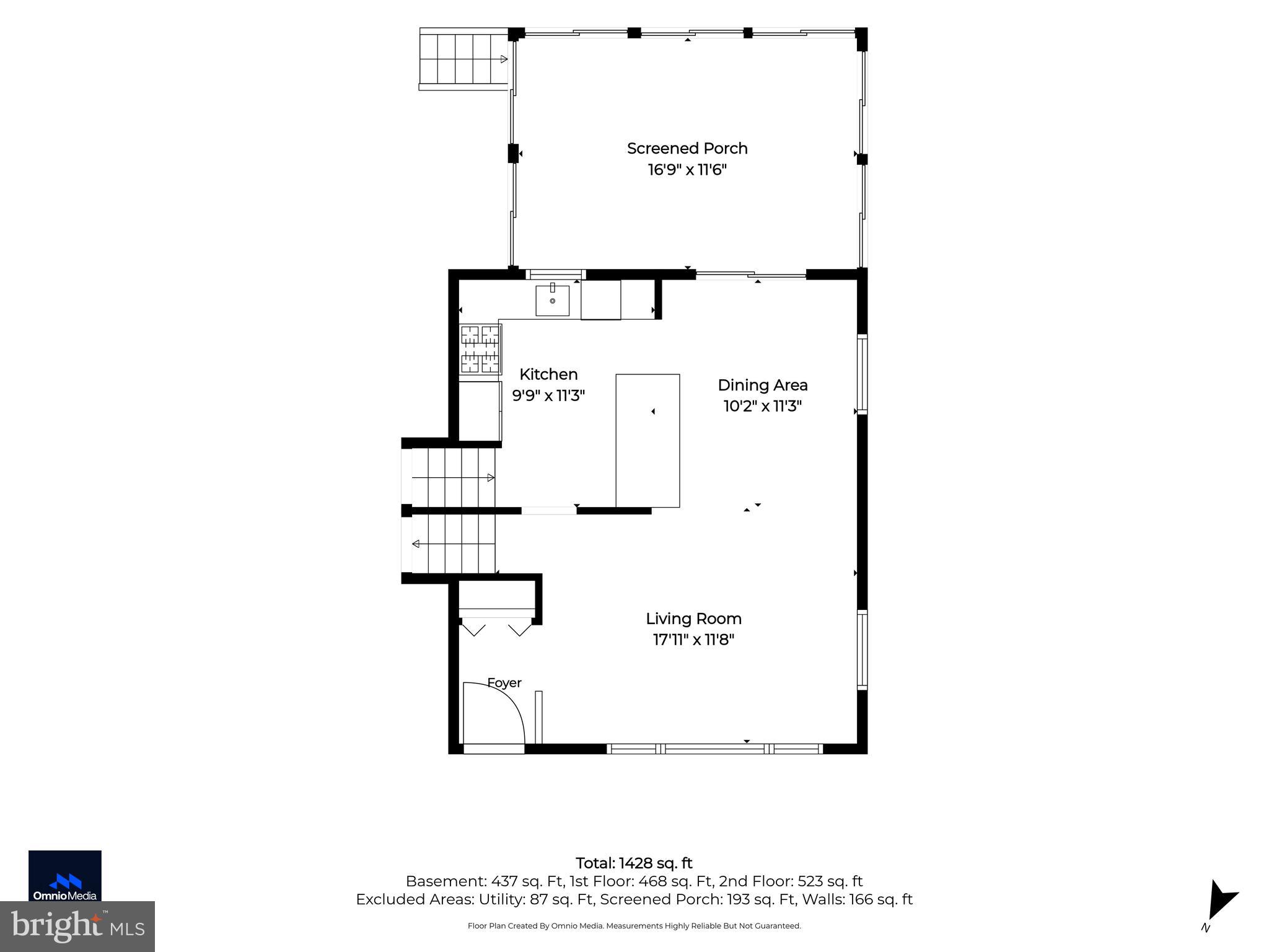 9 Haddington Road Lutherville-Timonium, MD 21093 - Photo 53 of 55 Main Level Floor Plan