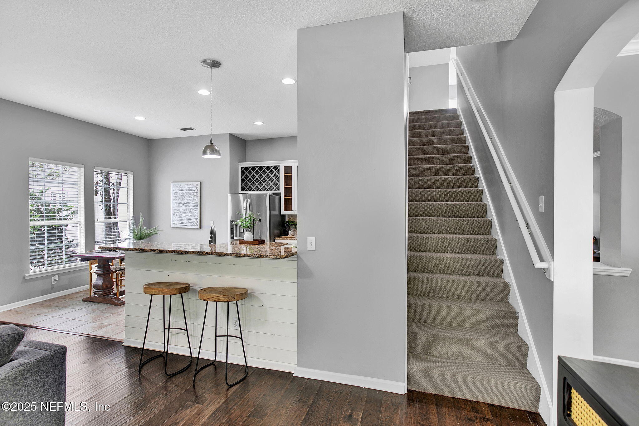 1961 Glenfield Crossing Court St. Augustine, FL 32092 - Photo 19 of 40 a view of entryway and hall with wooden floor
