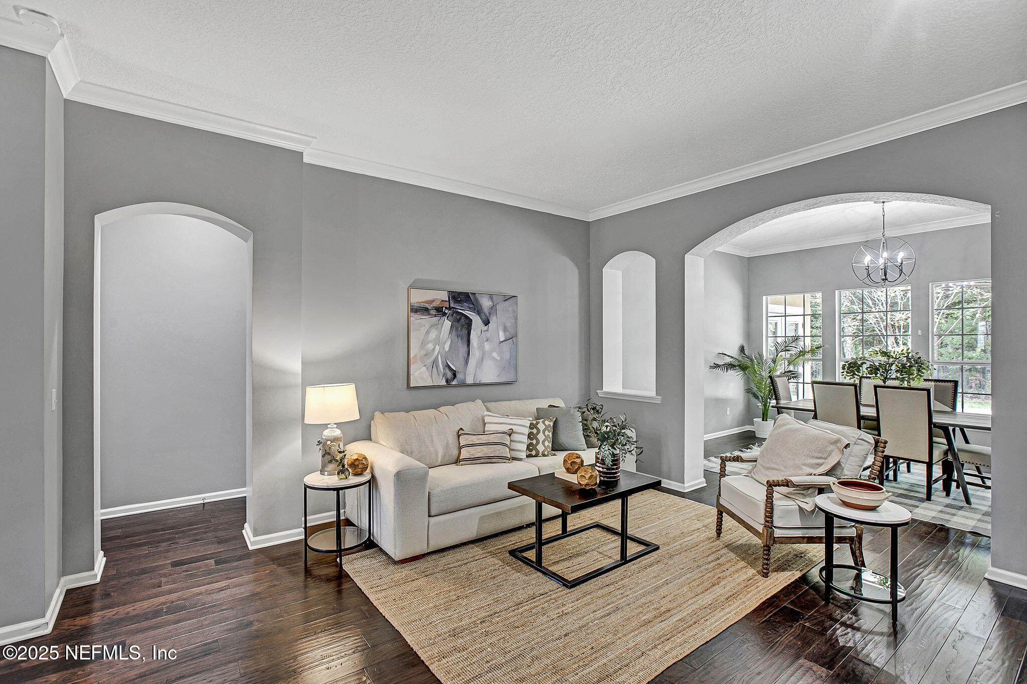 1961 Glenfield Crossing Court St. Augustine, FL 32092 - Photo 7 of 40 a living room with furniture and a potted plant
