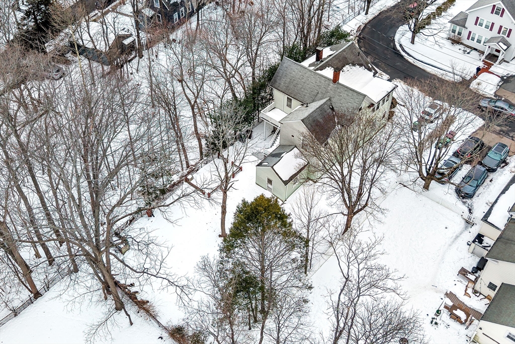 28 Linden Place Dedham, MA 02026 - Photo 7 of 42 a backyard of a house with lots of green space