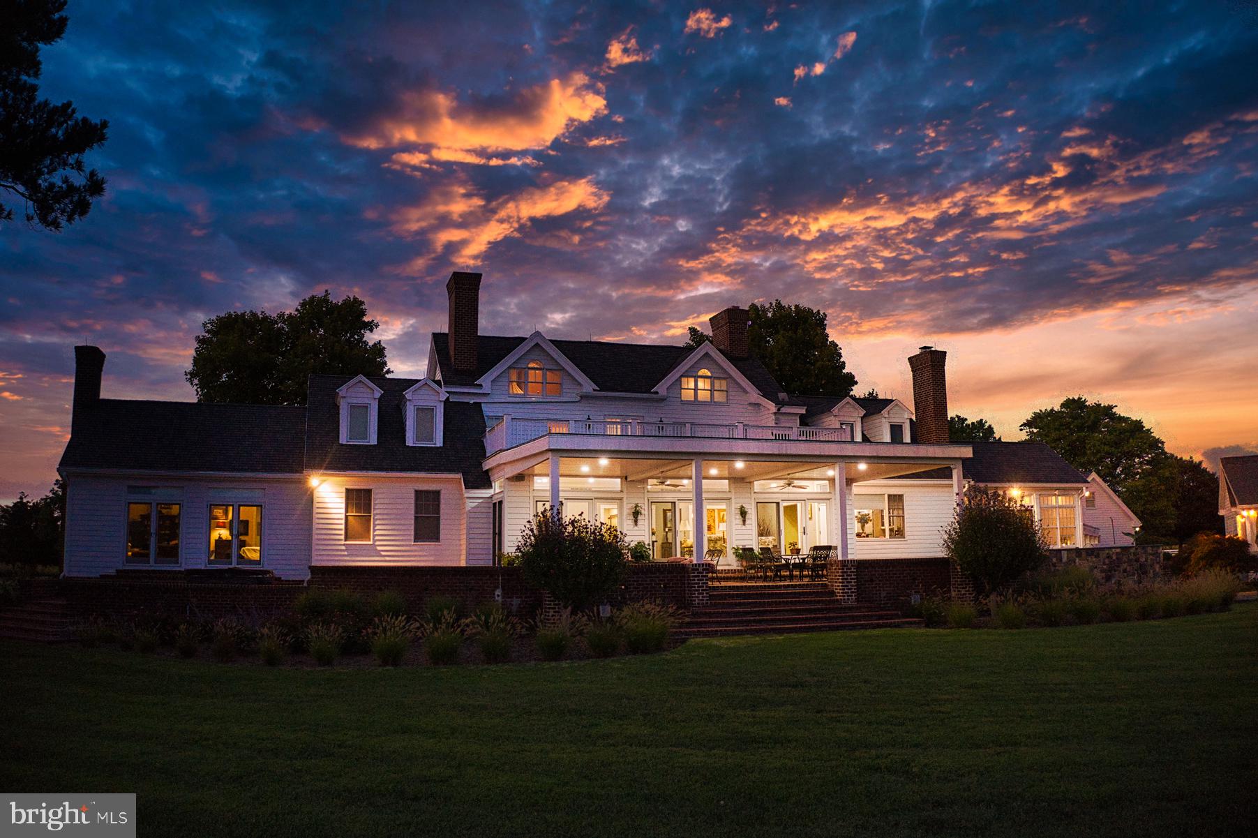5289 Ferry Neck Road Royal Oak, MD 21662 - Photo 80 of 80 a front view of a house with a garden