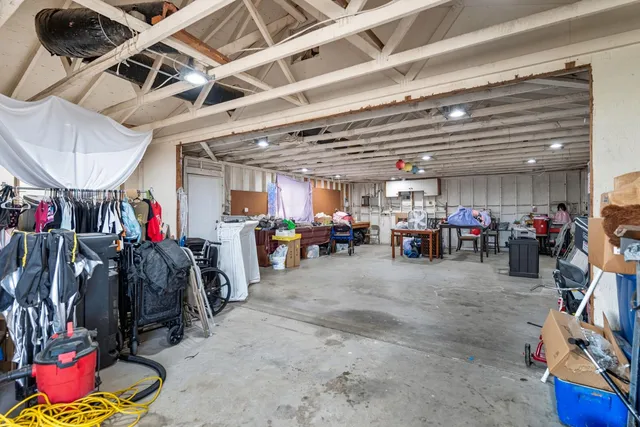 a view of a storage room with lots of stuff