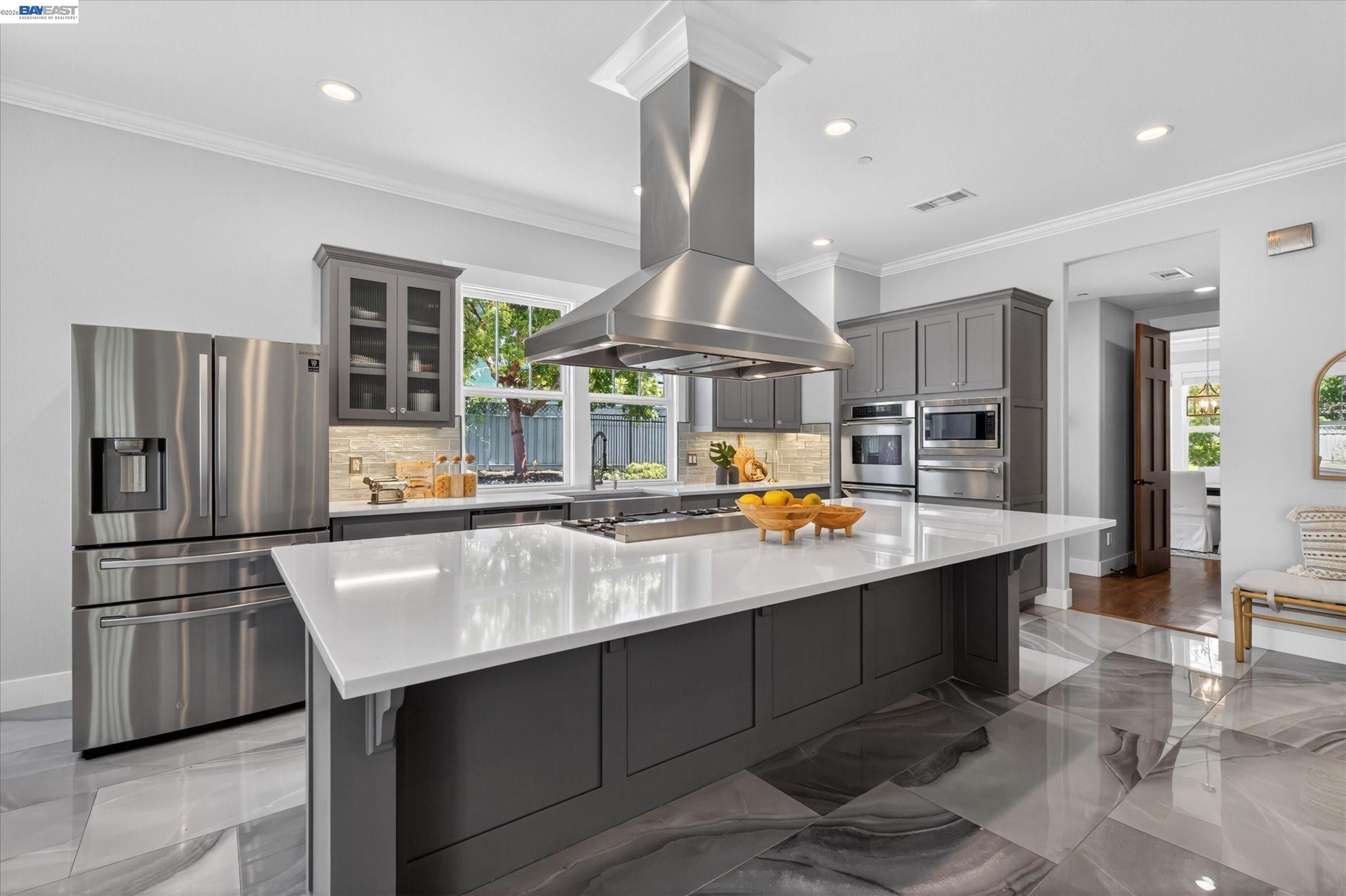 932 Hansen Road Livermore, CA 94550 - Photo 16 of 74 a kitchen with stainless steel appliances granite countertop a sink a stove and a refrigerator