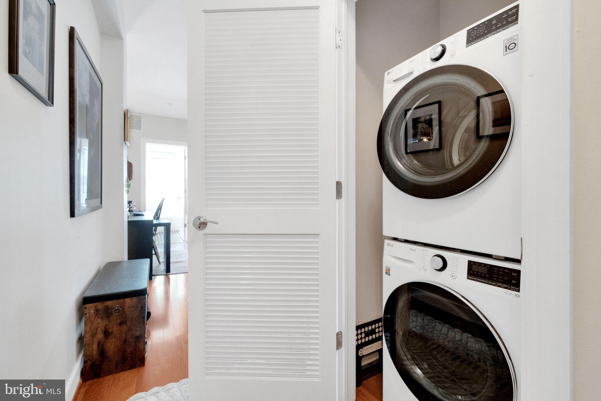 4800 Georgia Avenue Northwest, Unit 404 Washington, DC 20011 - Photo 19 of 23 Convenient washer and dryer in unit