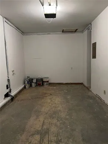 a view of backyard with green space