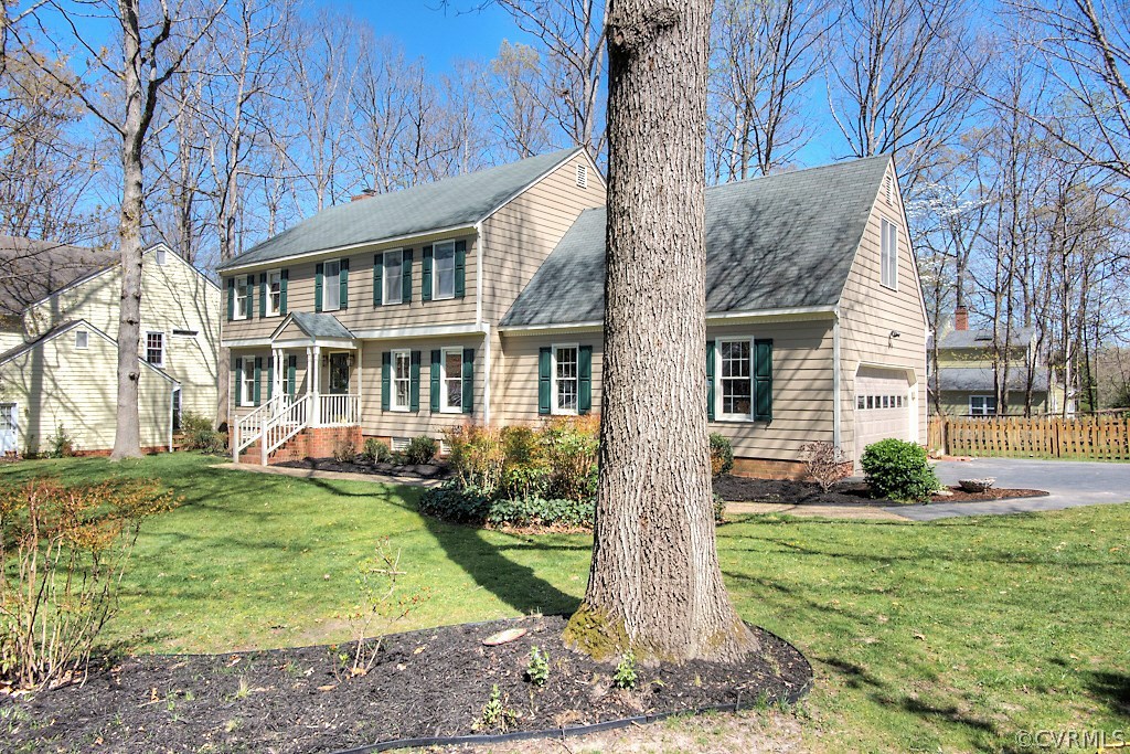 4602 Twin Cedars Road Chester, VA 23831 - Photo 2 of 47 a view of a house with a yard