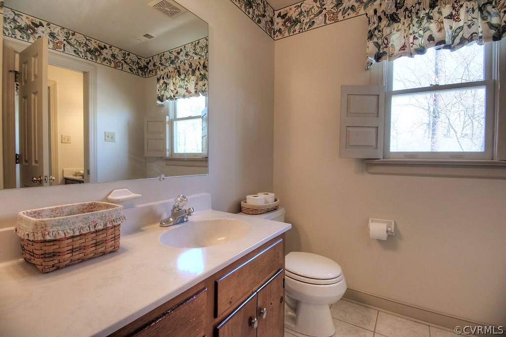 4602 Twin Cedars Road Chester, VA 23831 - Photo 28 of 47 a bathroom with a sink toilet and window