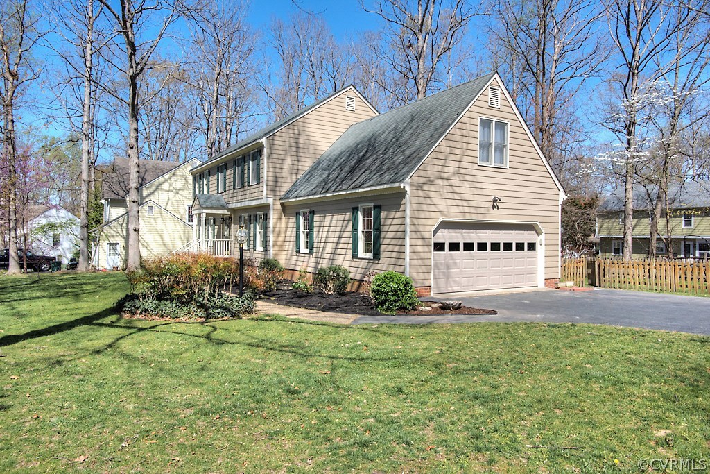 4602 Twin Cedars Road Chester, VA 23831 - Photo 3 of 47 a view of a house with a yard and sitting area