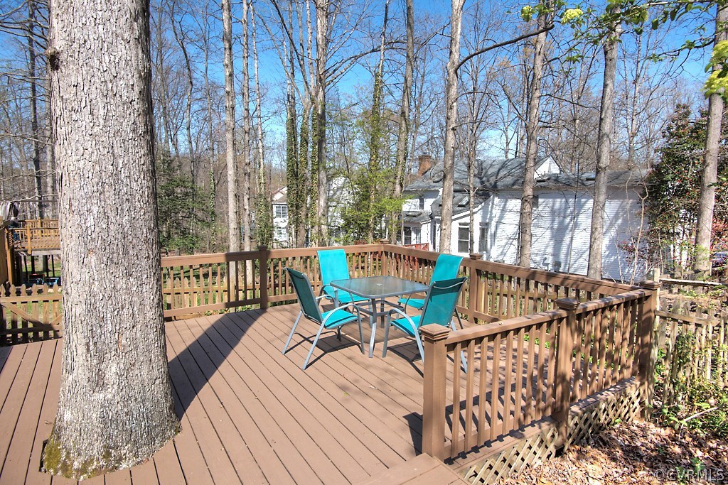 4602 Twin Cedars Road Chester, VA 23831 - Photo 39 of 47 a view of a balcony with chairs