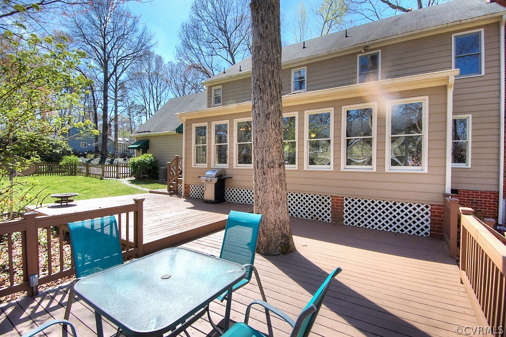 4602 Twin Cedars Road Chester, VA 23831 - Photo 42 of 47 a view of a patio with a chairs