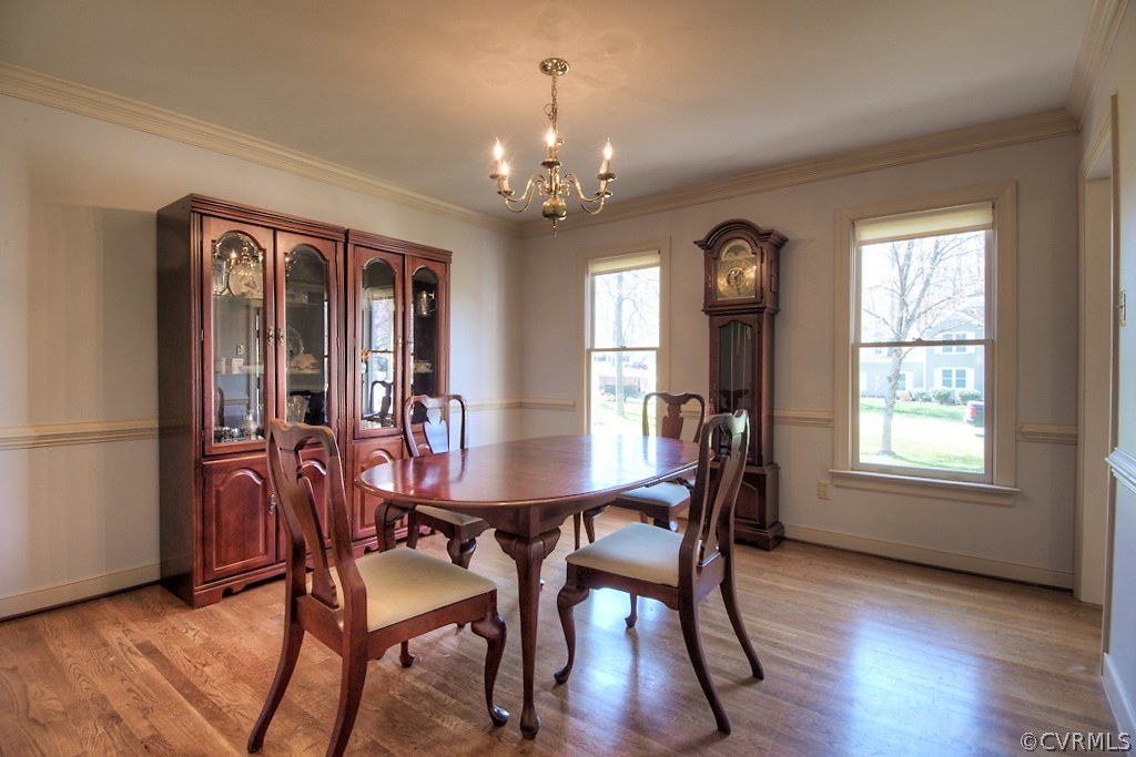 4602 Twin Cedars Road Chester, VA 23831 - Photo 9 of 47 a view of a dining room with furniture and window