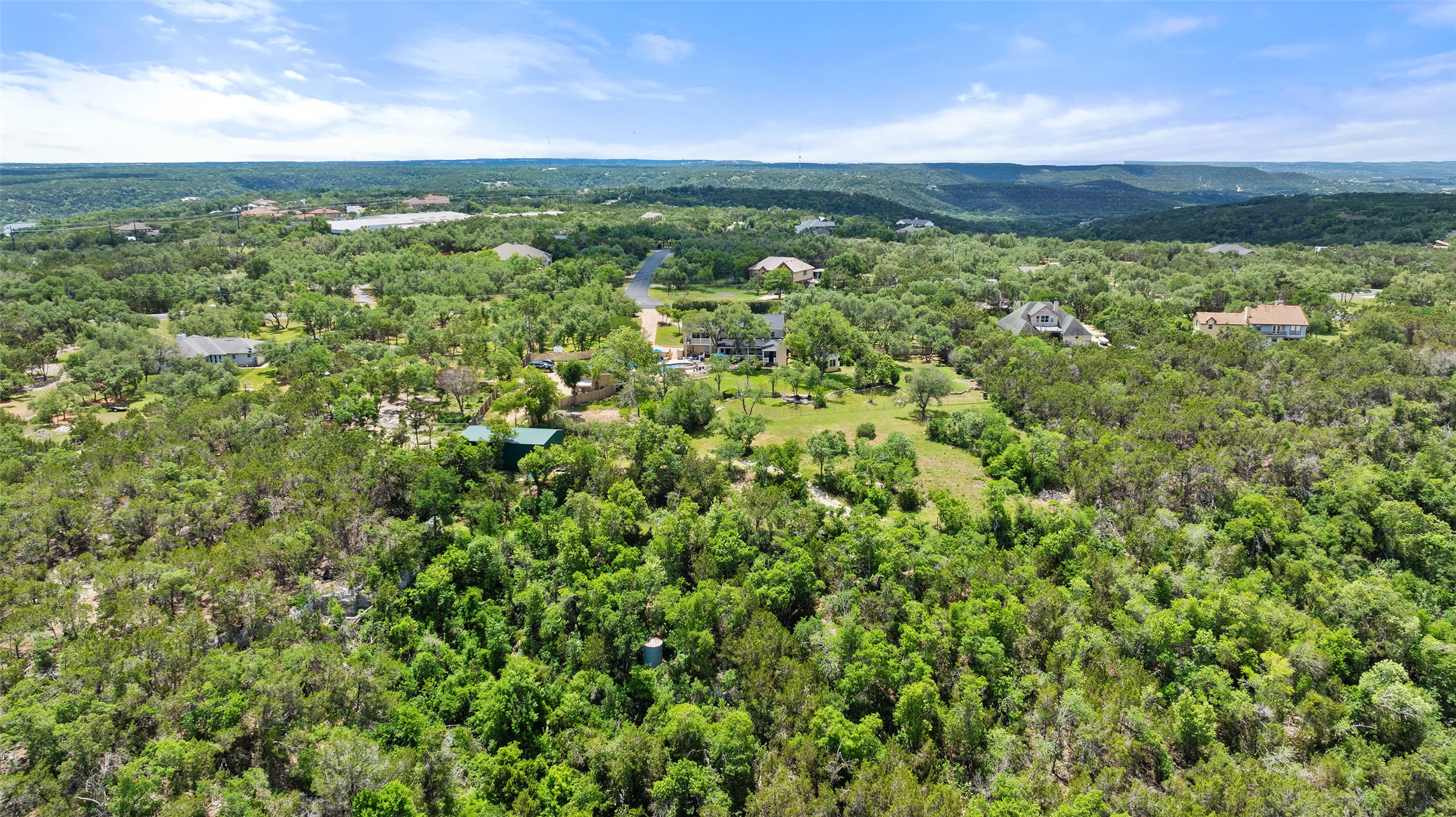 17700 North Rim Drive Leander, TX 78641 - Photo 11 of 38 Aerial view of a forest