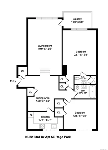 a picture of a floor plan