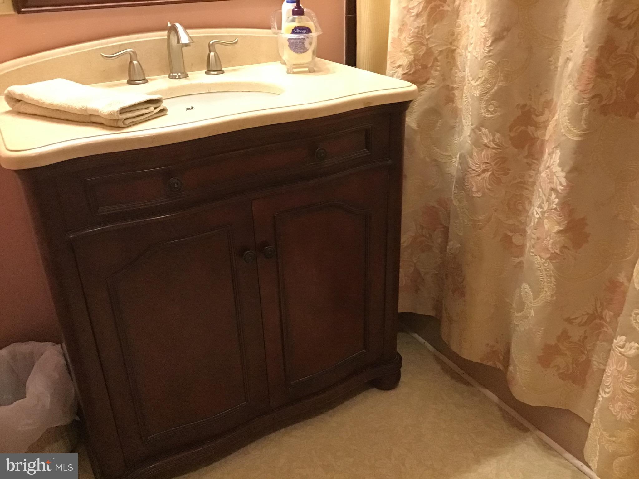 1503 Marshall Mill Road Franklinville, NJ 08322 - Photo 29 of 34 a bathroom with a sink and a mirror