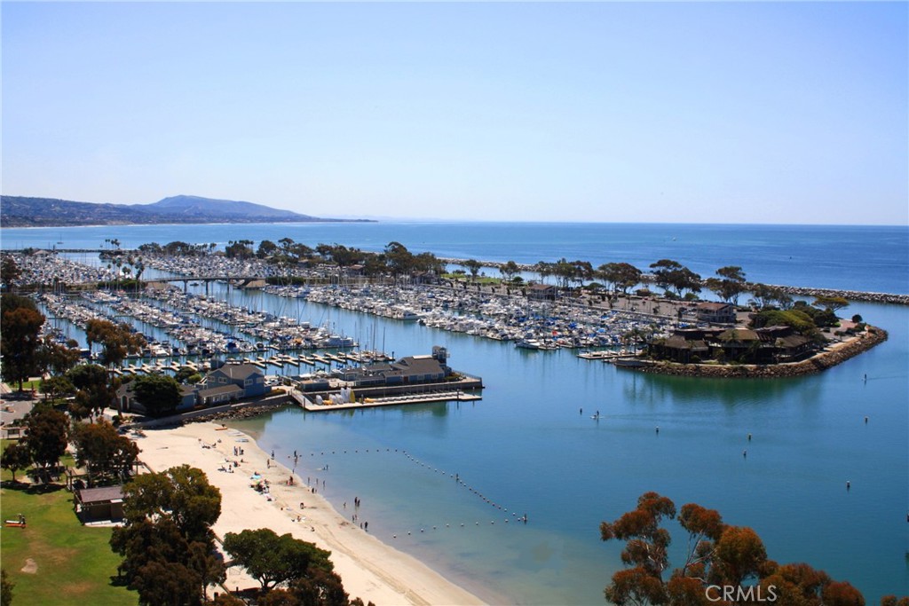 12 Corniche Drive, Unit A Dana Point, CA 92629 - Photo 24 of 26 an aerial view of a house with a lake view