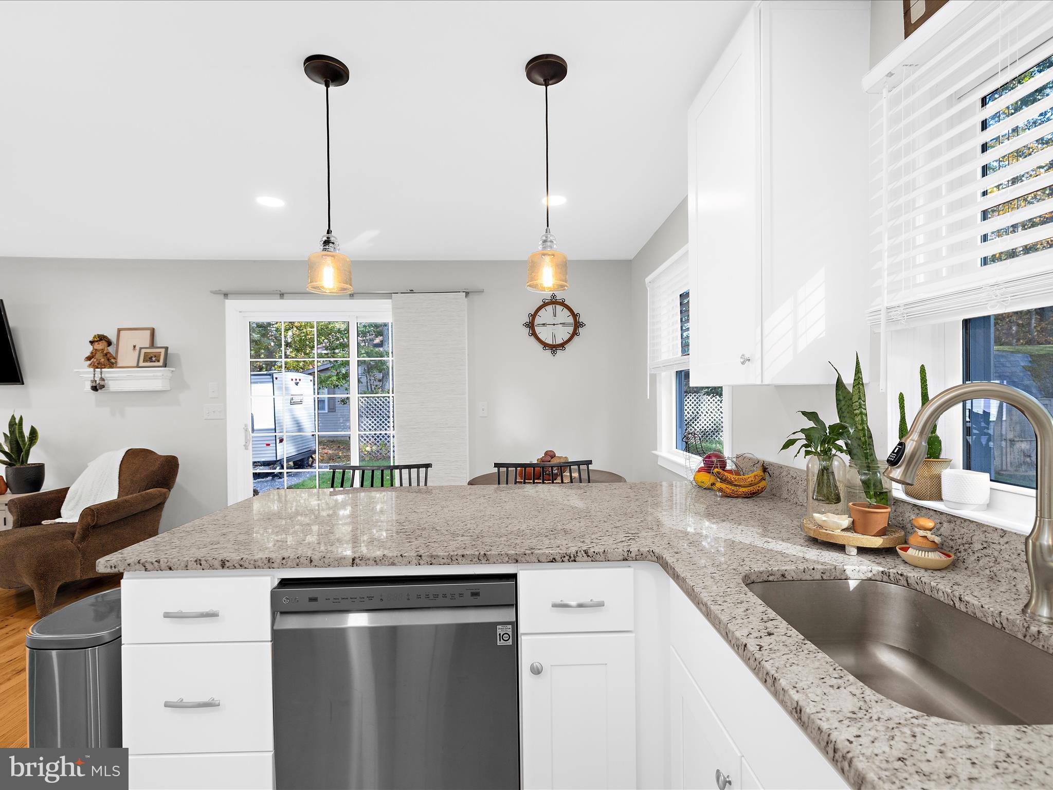 11 Barnhart Road Westminster, MD 21158 - Photo 32 of 66 a kitchen with granite countertop a sink a counter space appliances and cabinets