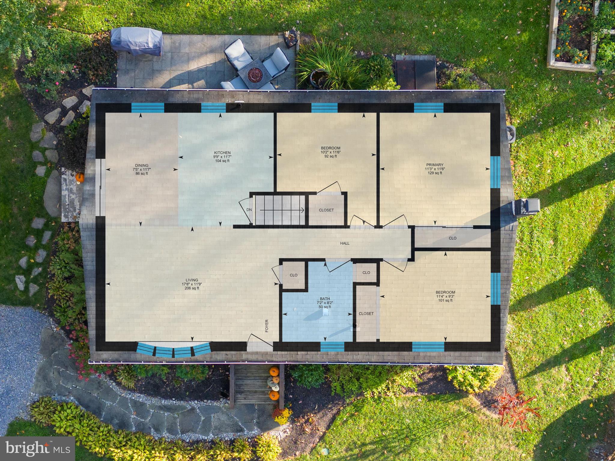 11 Barnhart Road Westminster, MD 21158 - Photo 63 of 66 aerial view of a house with a yard