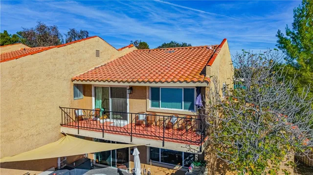 a backyard of a house