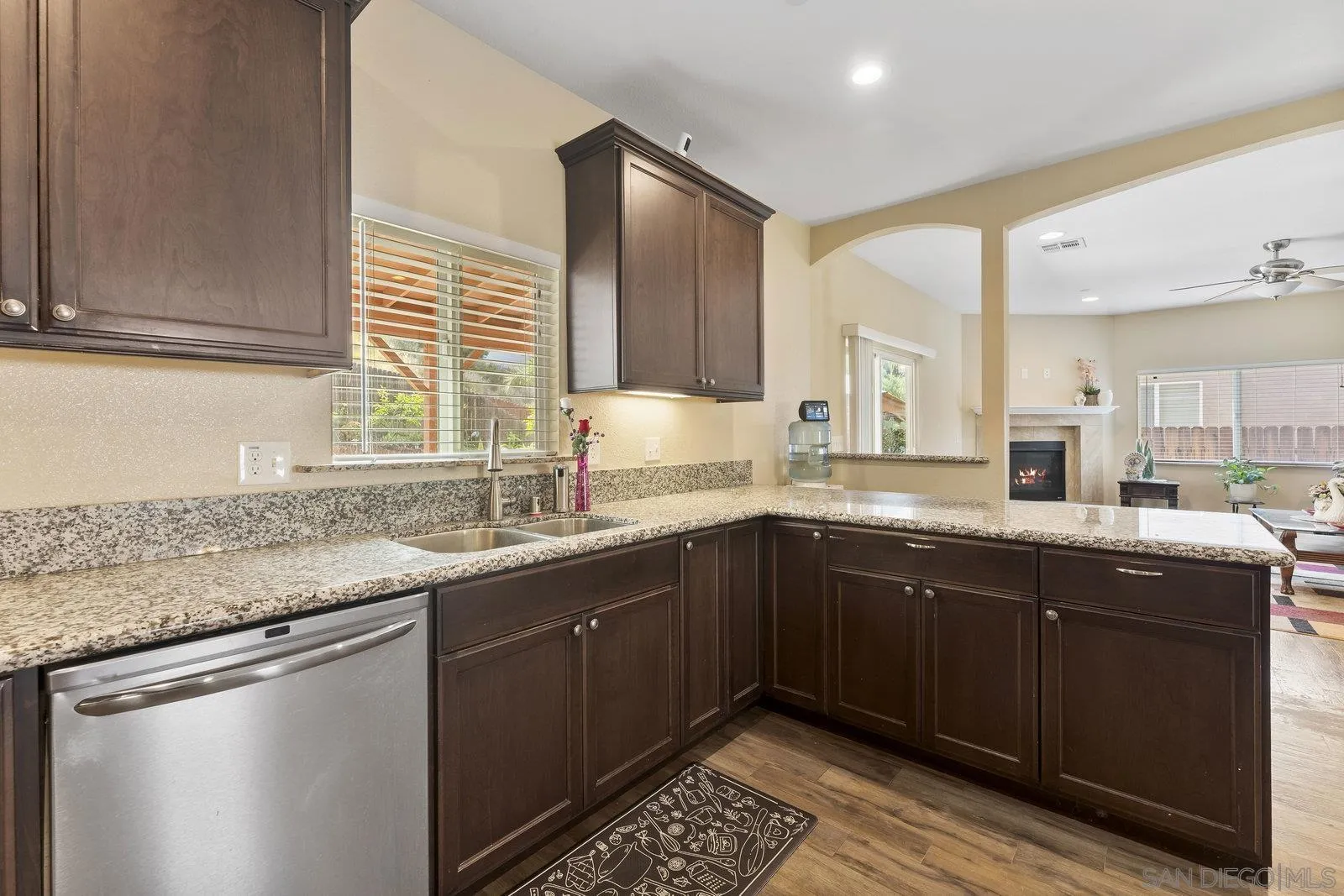 1637 Paraiso Avenue Spring Valley, CA 91977 - Photo 15 of 45 a kitchen with a sink and cabinets