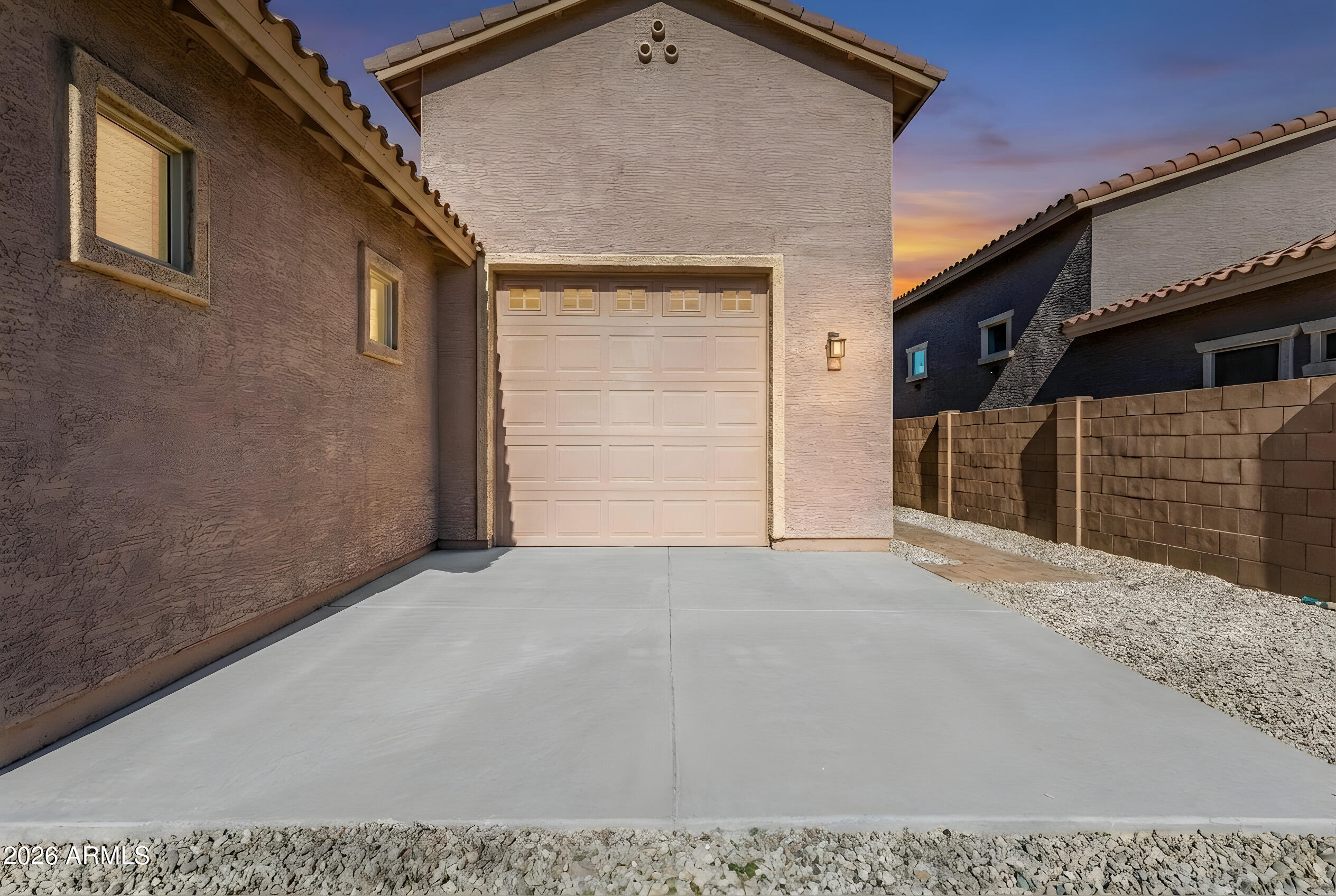 19615 West Cheery Lynn Road Buckeye, AZ 85396 - Photo 24 of 32 Back yard garage door pull through and p