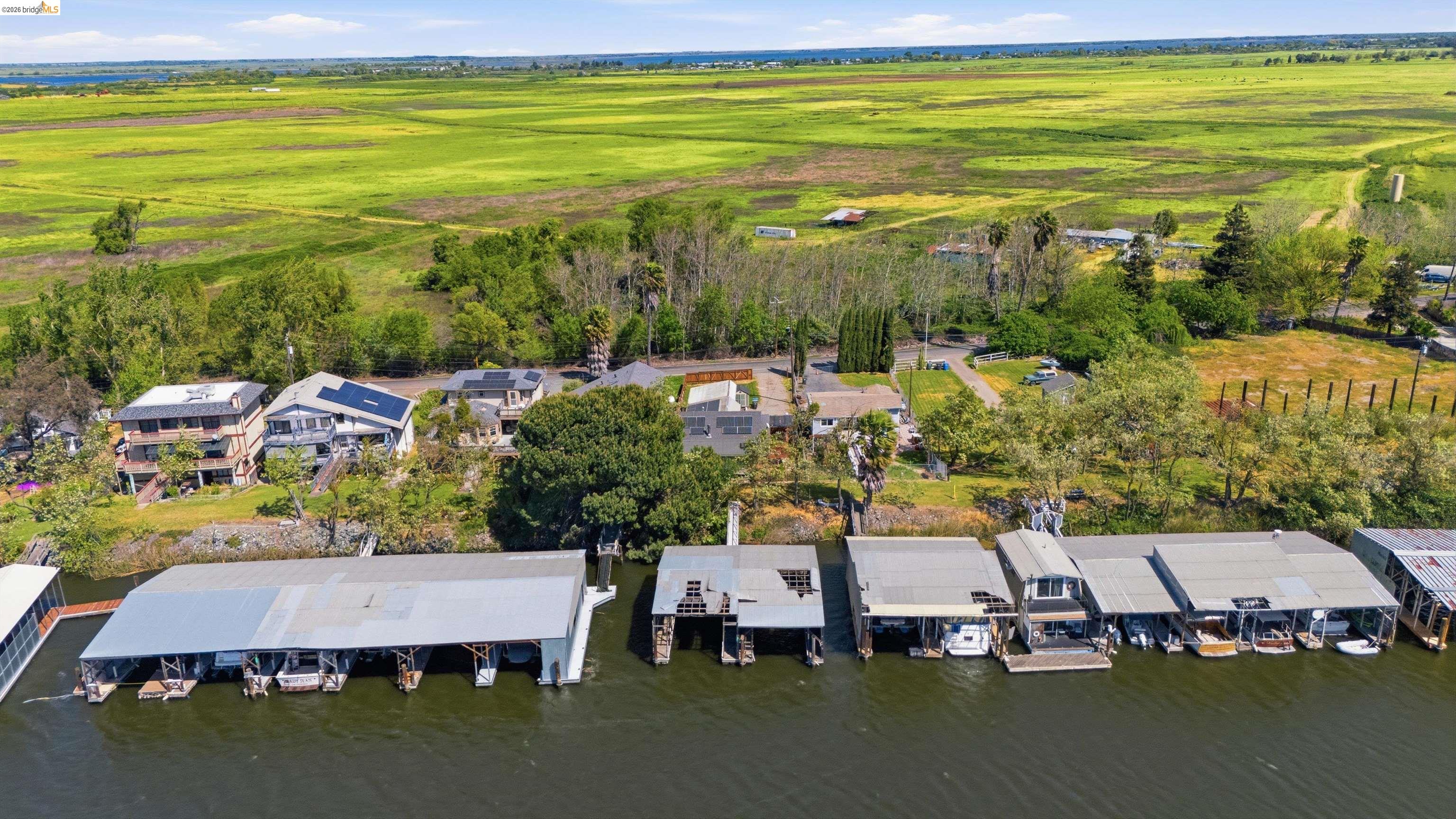 1922 Taylor Road Bethel Island, CA 94511 - Photo 43 of 49 Drone / aerial view of a nearby body of water