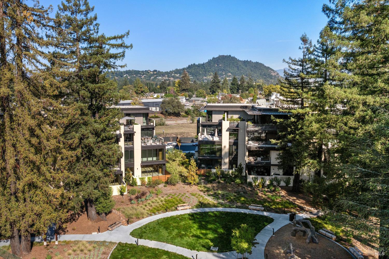 171 Sawmill Circle, Unit 304 Healdsburg, CA 95448 - Photo 26 of 28 a view of a city with tall buildings
