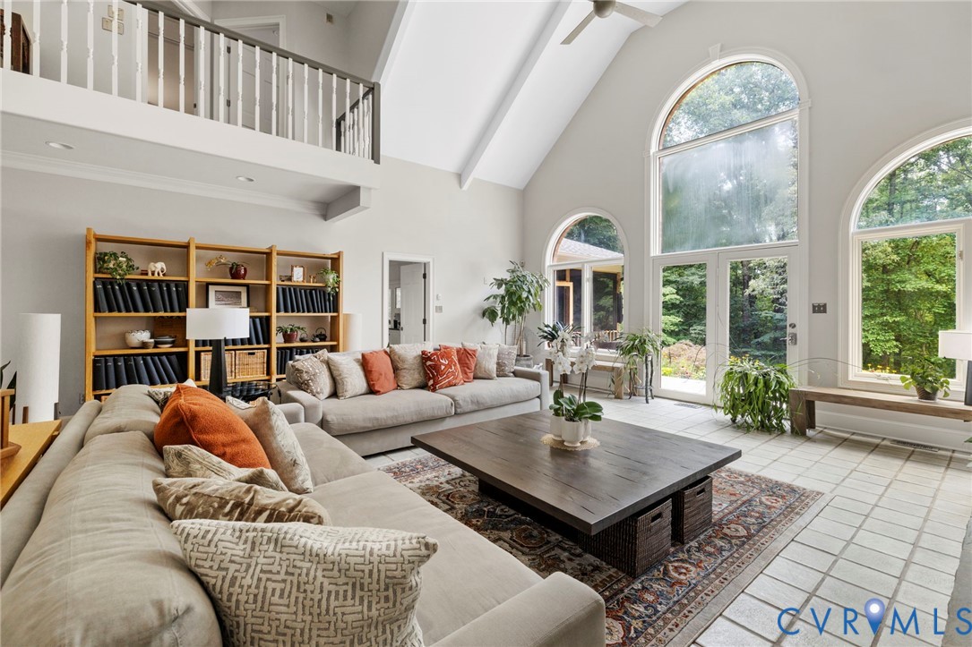 2125 Strawberry Run Crozier, VA 23039 - Photo 17 of 50 a living room with furniture large window and wooden floor
