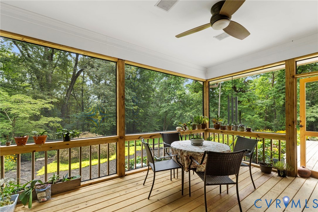 2125 Strawberry Run Crozier, VA 23039 - Photo 39 of 50 a view of a dining room with furniture window and outside view