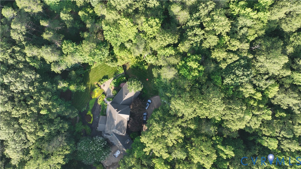 2125 Strawberry Run Crozier, VA 23039 - Photo 7 of 50 a backyard of a house with lots of trees