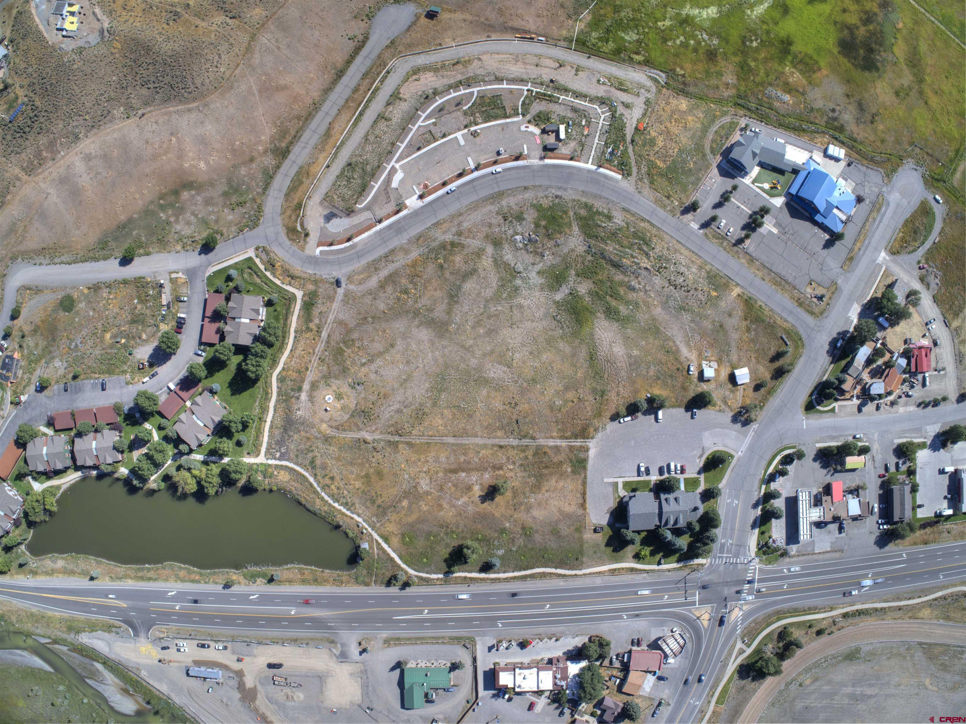 550 Highway 550 Ridgway, CO 81432 - Photo 4 of 9 an aerial view of a wooden house with a outdoor space