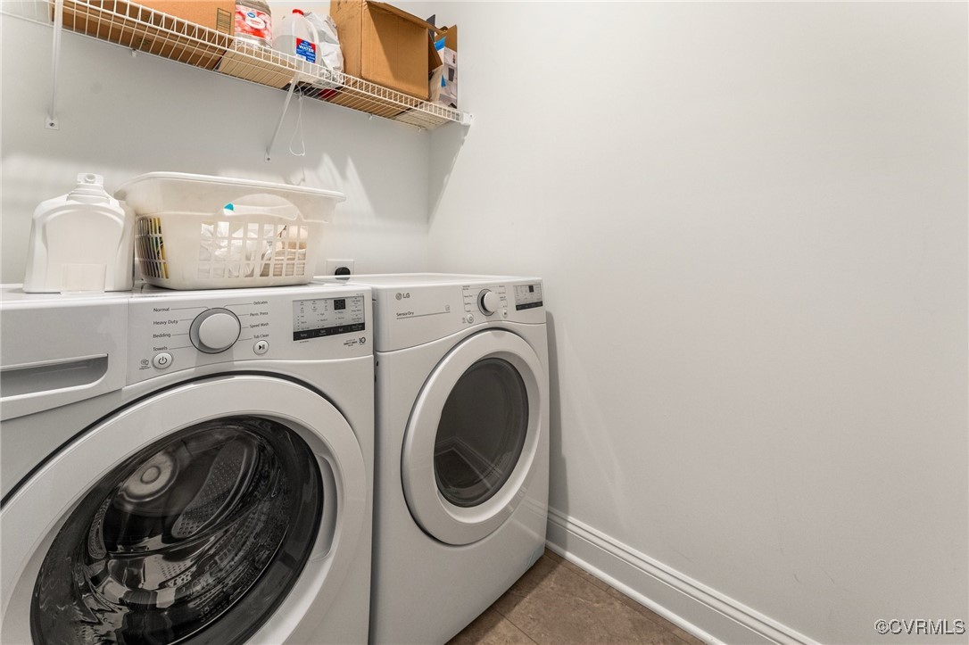 216 Edwin Circle Aylett, VA 23009 - Photo 27 of 27 a utility room with dryer and washer