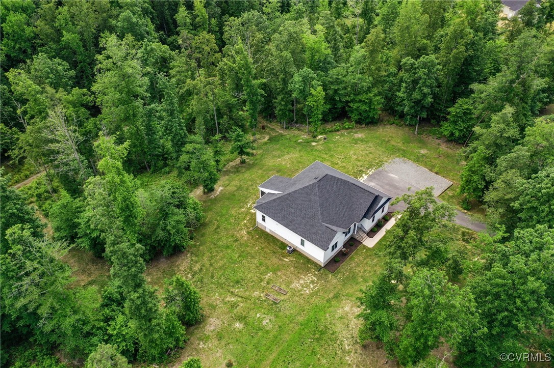 216 Edwin Circle Aylett, VA 23009 - Photo 4 of 27 an aerial view of a house with a yard